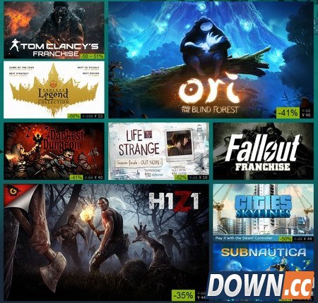 steam感恩节黑五游戏促销名单