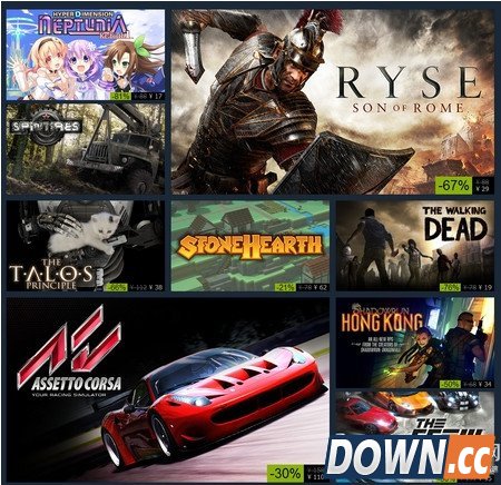 steam感恩节黑五游戏促销名单