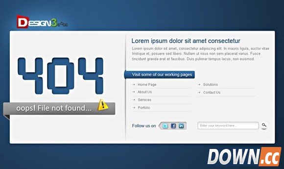 有哪些有意思的404页面设计