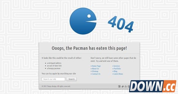 有哪些有意思的404页面设计