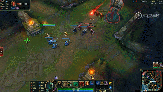 lol稻草人大招不读条直接释放bug