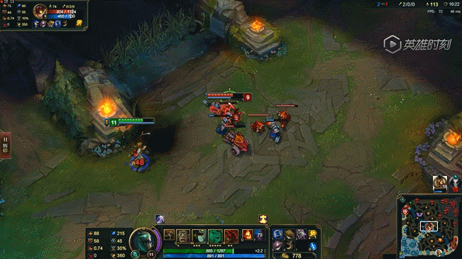 lol稻草人大招不读条直接释放bug