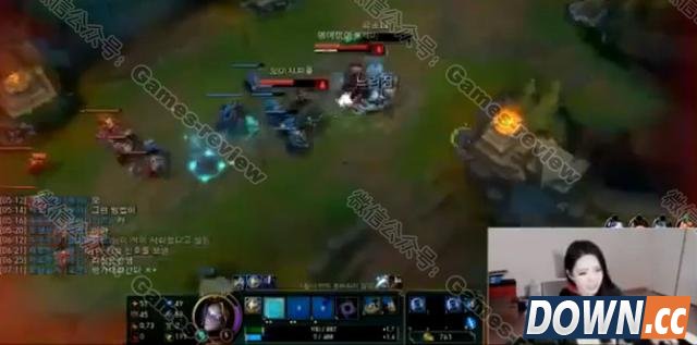 韩国lol女主播被无限狙击后大哭