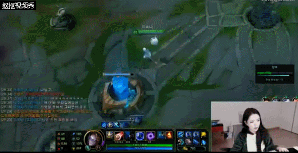 韩国lol女主播被无限狙击后大哭