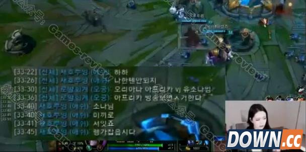 韩国lol女主播被无限狙击后大哭