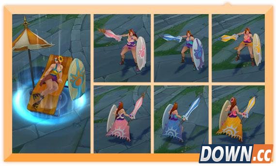 拳头将开通金币购买炫彩皮肤自由的颜色