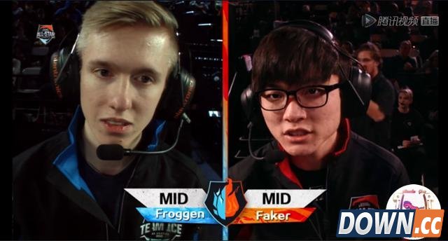 Faker全明星solo赛输给Froggen
