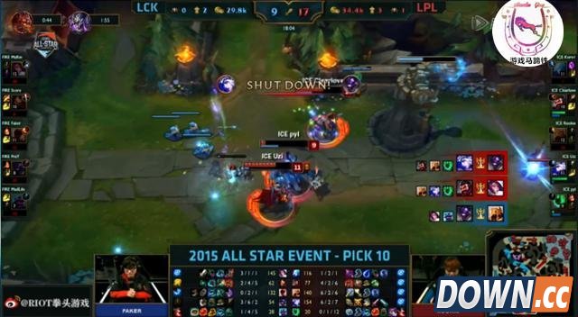 LOL2015全明星中国击败韩国