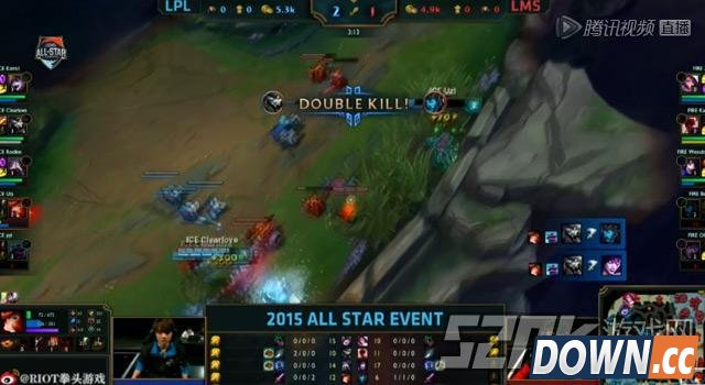 lol2015全明星LPL力压LMS