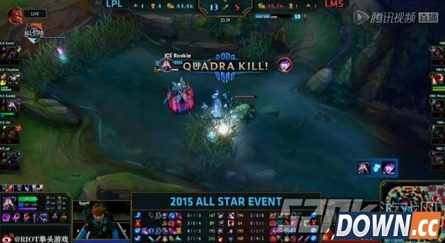 lol2015全明星LPL力压LMS