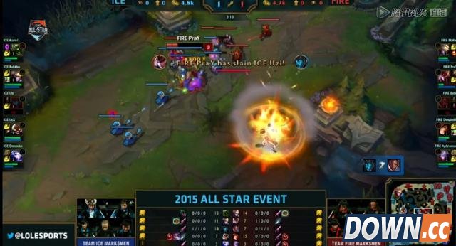 lol全明星小狗射手模式被虐