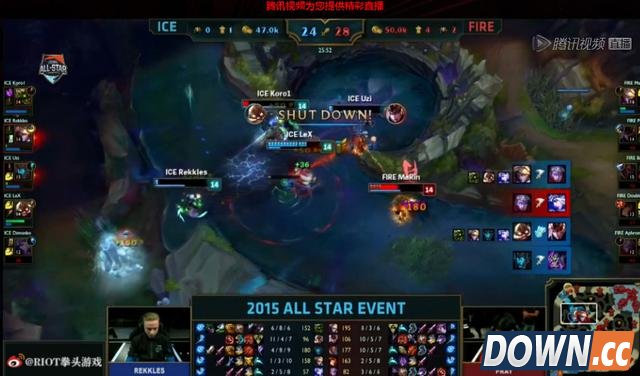 lol全明星小狗射手模式被虐