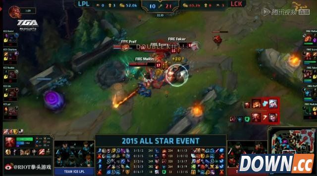 lol全明星赛第二天LPL败给LCK