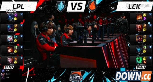 lol全明星赛第二天LPL败给LCK