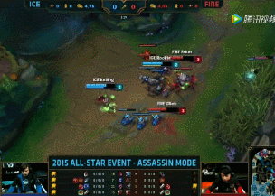 lol全明星刺客模式Faker狮子狗屠杀