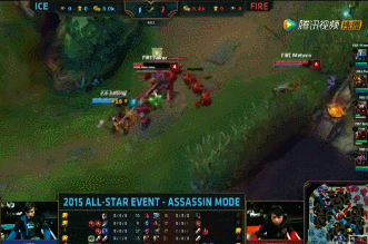 lol全明星刺客模式Faker狮子狗屠杀