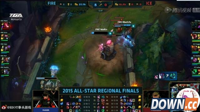 lol全明星最终决赛Faker解封火影劫