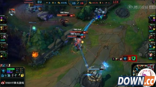 lol全明星最终决赛Faker解封火影劫