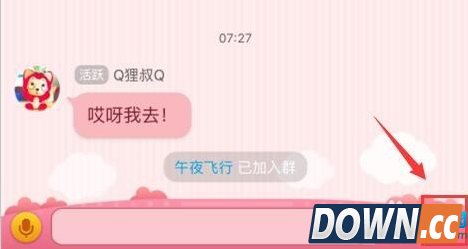 手机qq群怎么送花