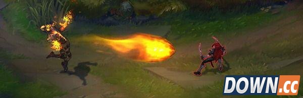 lol外服玩家爆料火男大招存在bug