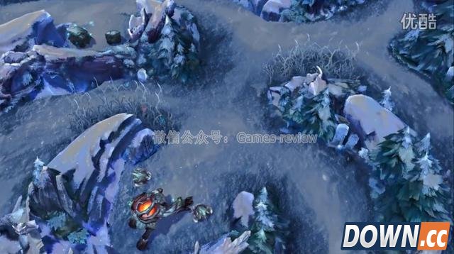 lol外国大神自制冰雪节地图