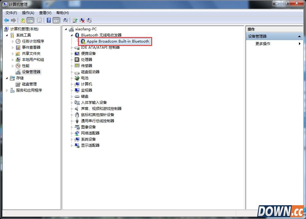 苹果电脑安装win7管理驱动办法
