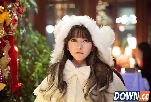 嫩模圣诞福利图
