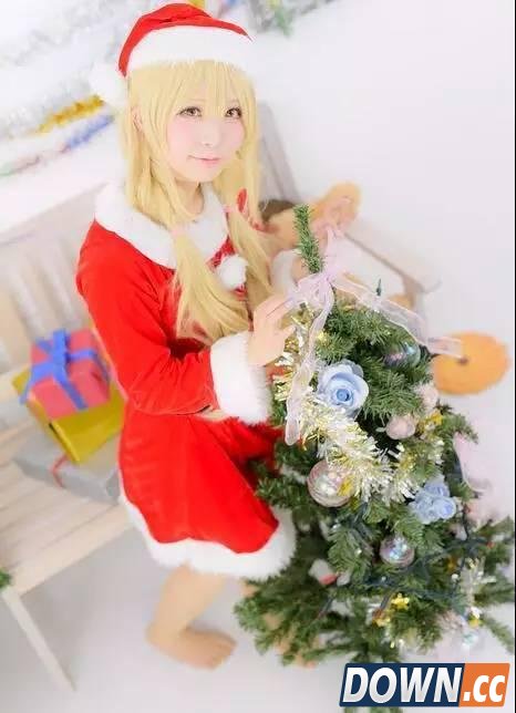 嫩模圣诞福利图