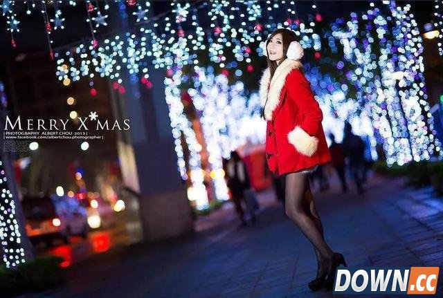 嫩模圣诞福利图