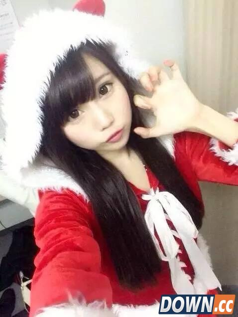 嫩模圣诞福利图