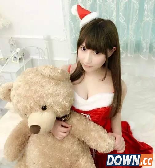 嫩模圣诞福利图