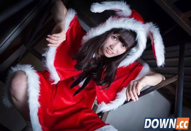 嫩模圣诞福利图