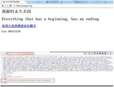动漫版权意识愈强 国内两大动漫bt网站关闭站关闭