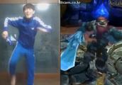 一韩国LOL男主播也模仿英雄跳舞 看完后好想踹他一脚