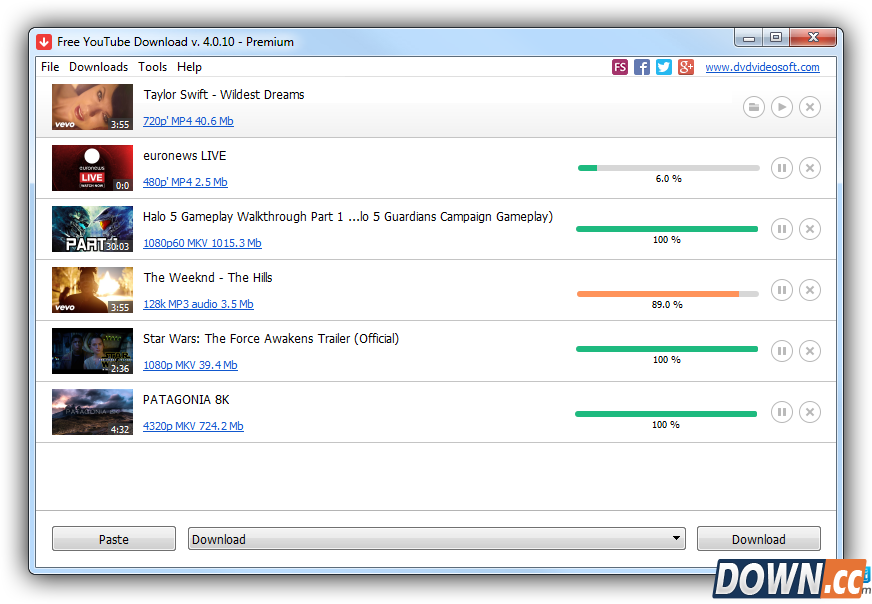 Free YouTube Downloader （YouTube视频下载器） 4.1.0.1224 官方版