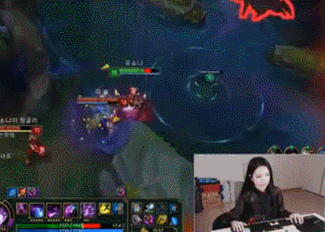 lol韩国狮子狗青铜女主播操作集锦
