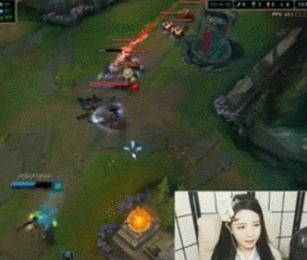 lol韩国狮子狗青铜女主播操作集锦