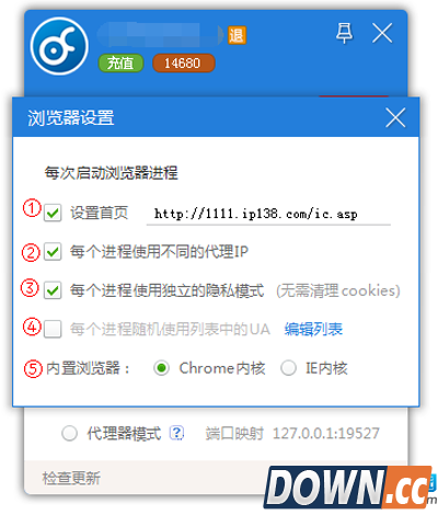 代理蚂蚁浏览器怎么设置