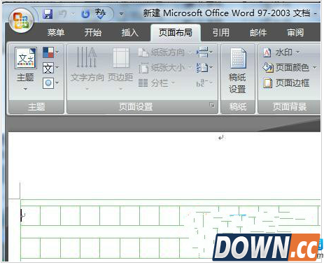 WORD文档稿纸格式的创建方法