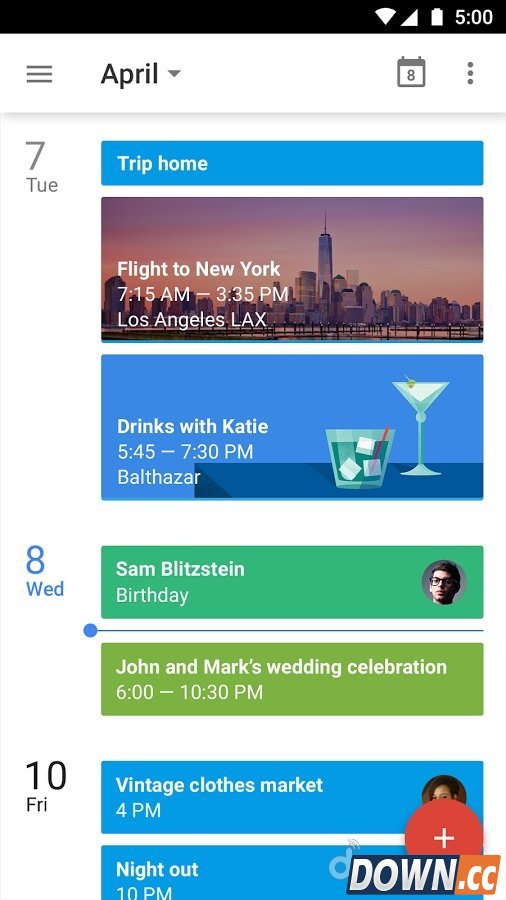 谷歌日历 V5.3.5 for Android安卓版 谷歌日历 V5.3.5 for Android安卓版