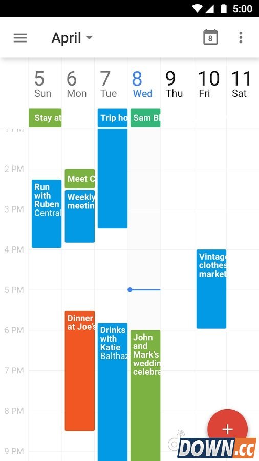 谷歌日历 V5.3.5 for Android安卓版 谷歌日历 V5.3.5 for Android安卓版