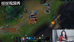 LOL韩国青铜女主播与KOO选手单排还是输