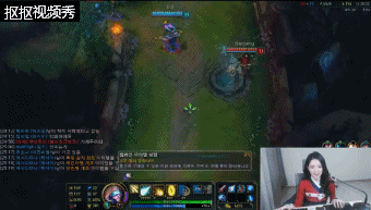 LOL韩国青铜女主播与KOO选手单排还是输