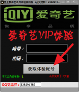 堡主爱奇艺vip获取器 1.1.2 简洁版