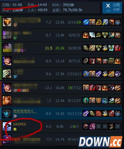 LOL玩家论坛发帖希望严惩挂机狗