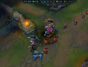 Pawn、IMP和侯爷组队惨遭Faker暴打