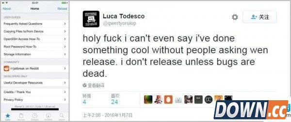  iOS 9.2什么时候可以越狱