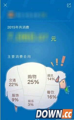 支付宝年度账单卡在25%怎么办
