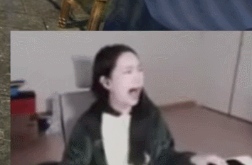 LOL韩国青铜女主播另一款游戏又被虐哭