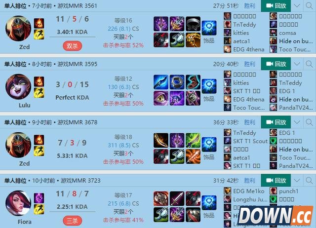 SKT输给飞机队faker熬夜排位双号登顶